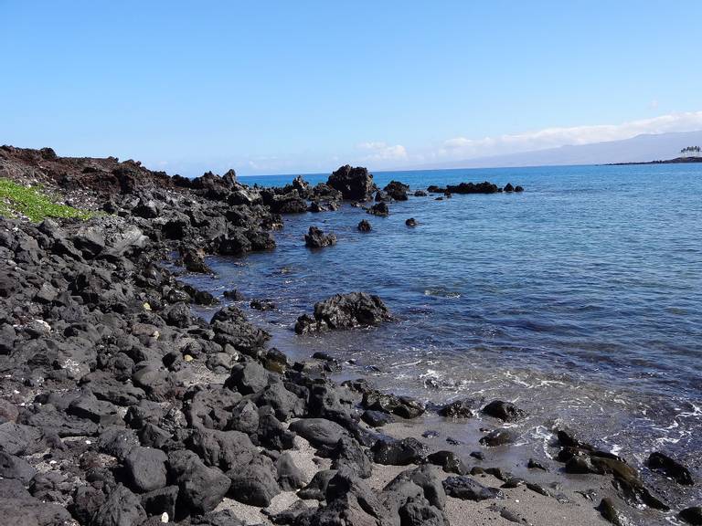 49-black-sand-beach-puako-hawaii beach
