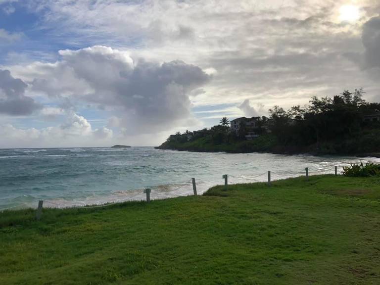 temple-beach-laie-hawaii beach