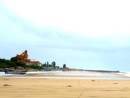 tharangambadi-danish-fort-beach-tranquebar-tamil-nadu beach