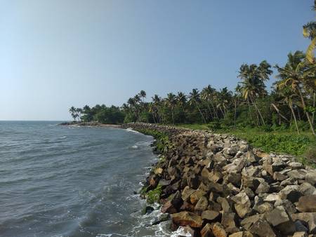 thirumullavaram-beach-kollam-kerala beach