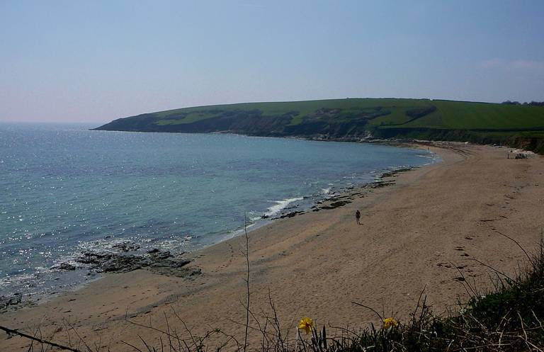 towan-portscatho-england beach