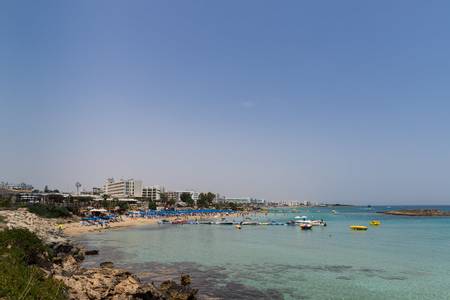 vrisy-bay-beach-protaras-cyprus beach
