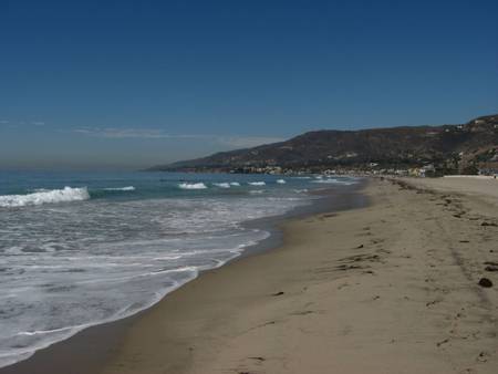 zuma-beach-malibu-california beach