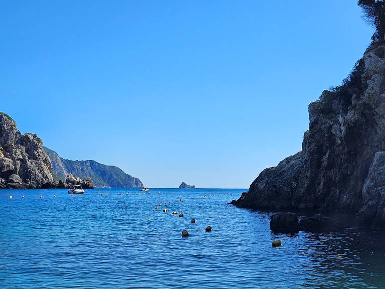 agios-spiridon-palaiokastritsa-peloponnese-western-greece-and-the-ionian beach