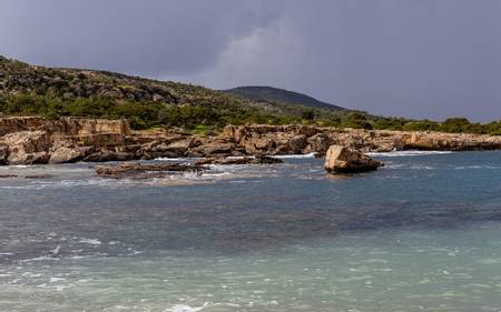 amphitheatre-neo-chorio-cyprus beach
