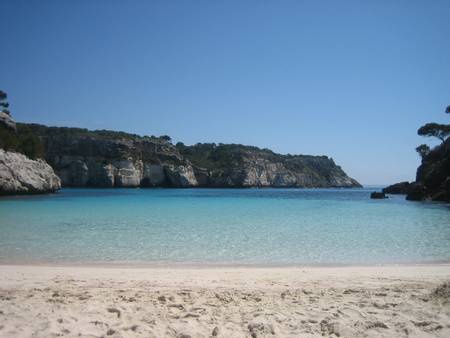 cala-macarelleta-ciutadella-balearic-islands beach