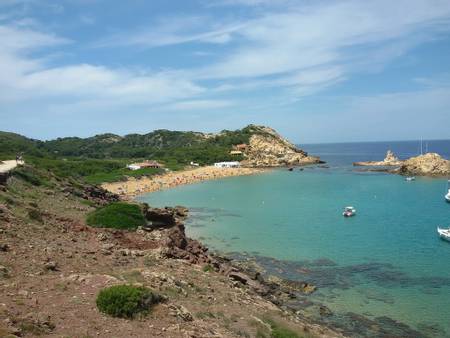 cala-pregonda-es-mercadal-balearic-islands beach