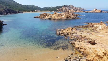 cala-pregonda-es-mercadal-balearic-islands beach