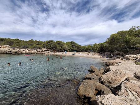 cala-ribellet-lametlla-de-mar-catalonia beach