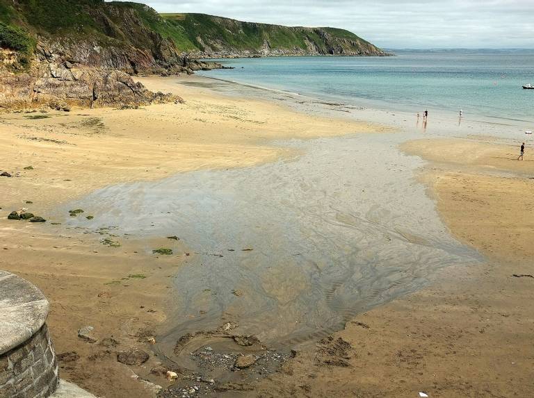 gorran-haven-beach-gorran-haven-england beach