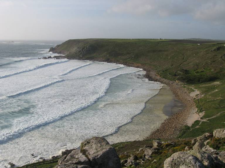 gwynver-beach-cornwall beach