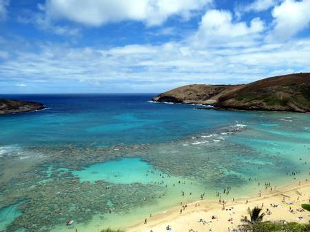 hanauma-beach-honolulu-hawaii beach