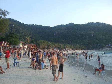 haad-rin-koh-phangan beach
