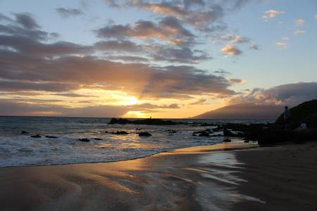 kamaole-i-beach-kihei-hawaii beach