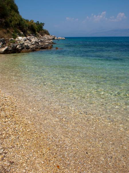 karavi-beach-kassiopi-peloponnese-western-greece-and-the-ionian beach