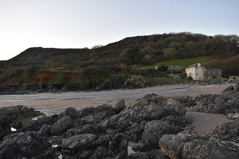 lannacombe-beach-chivelstone-england beach