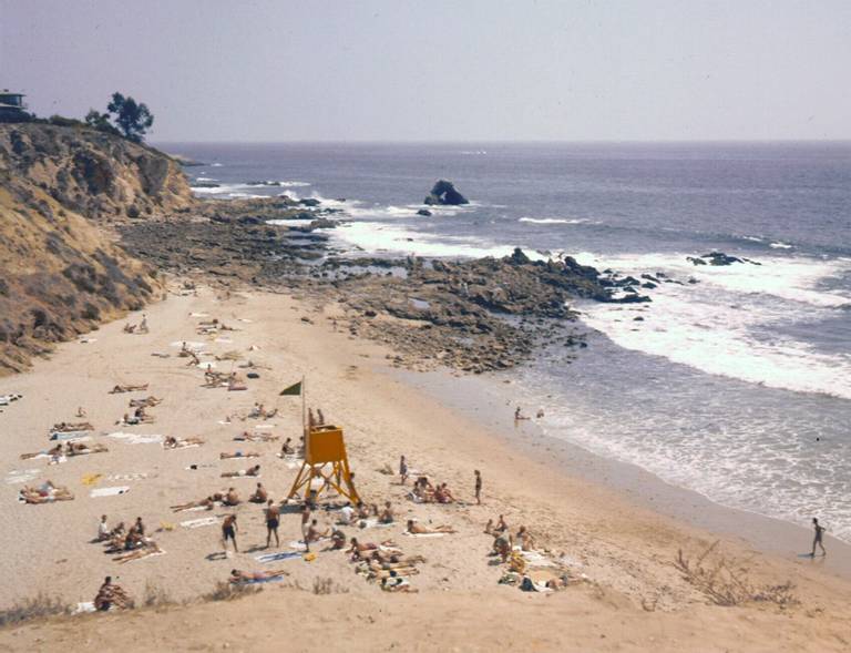 little-corona-del-mar-beach-newport-beach-california beach