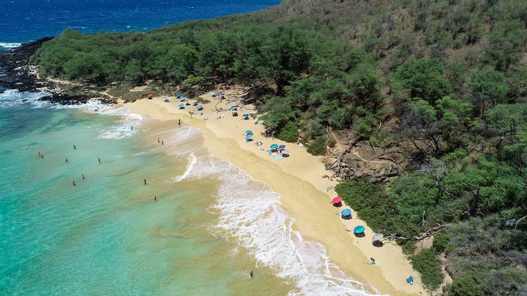 little-beach-wailea-makena-hawaii beach
