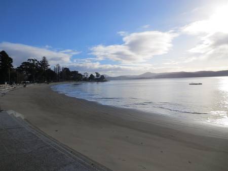 long-beach-hobart-tasmania beach