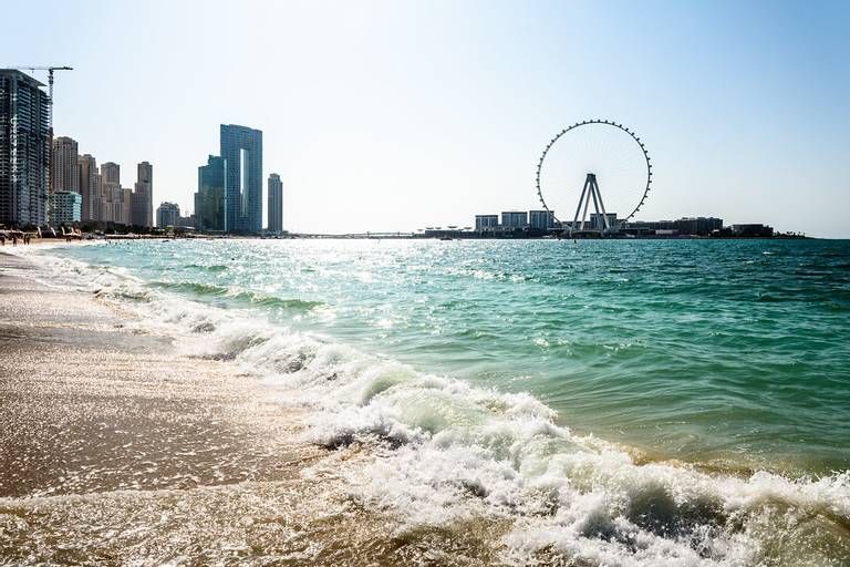 marina-beach-dubai beach