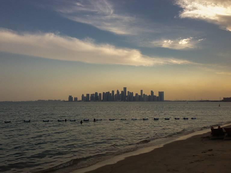 niki-beach-doha beach