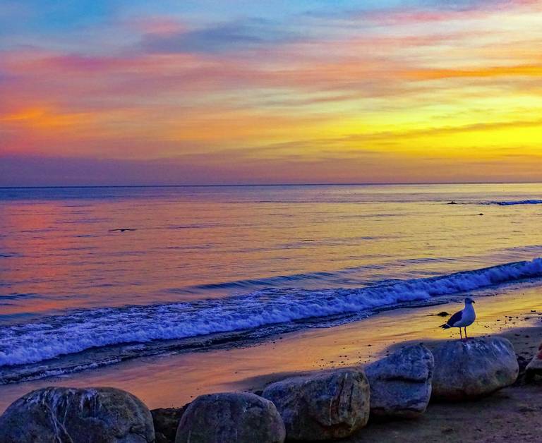 paradise-cove-two-harbors-california beach