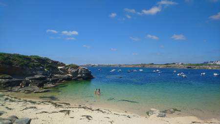 port-blanc-ploemeur-brittany beach