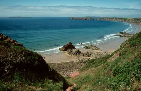 porth-lleuog-st-davids-and-the-cathedral-close-wales beach