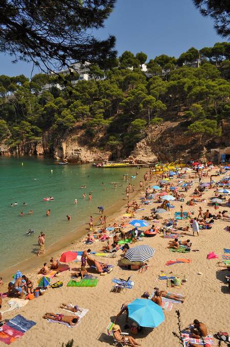 platja-d'aiguablava-fornells-catalunya beach