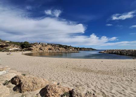 platja-de-calafat-lametlla-de-mar-catalonia beach