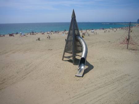 platja-de-la-mar-bella-barcelona-catalonia beach