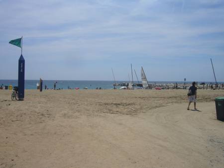 platja-de-la-mar-bella-barcelona-catalonia beach