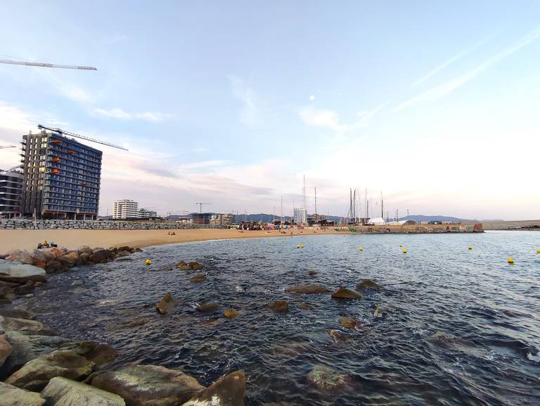 platja-de-la-marina-badalona-catalonia beach