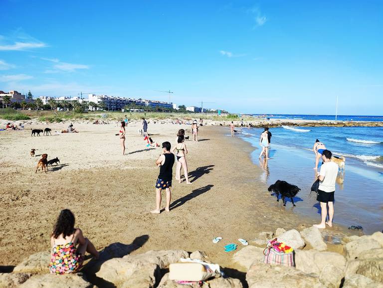 platja-de-les-salines-cubelles-catalonia beach