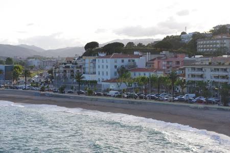 platja-de-sabanell-malgrat-de-mar-catalonia beach