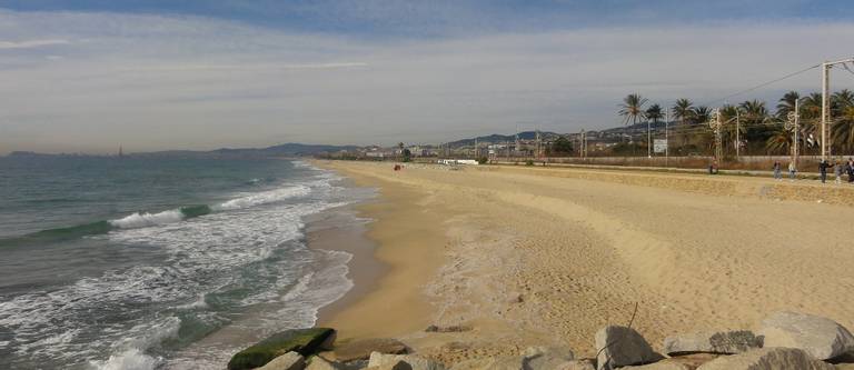 platja-de-ponent-el-masnou-catalonia beach