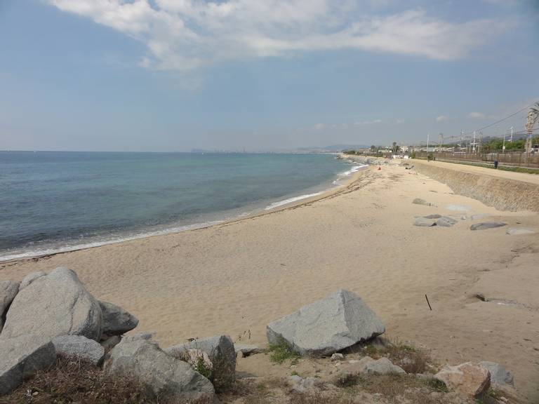 platja-de-ponent-el-masnou-catalonia beach