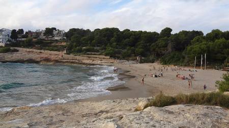platja-dels-capellans-i-canyadell-torredembarra-catalonia beach