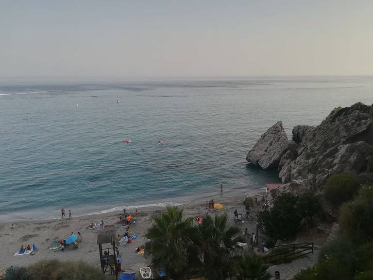 playa-carabeo-nerja-andalusia beach