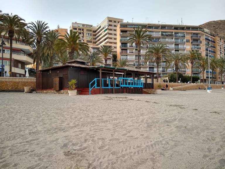 playa-de-aguadulce-roquetas-de-mar-andalusia beach