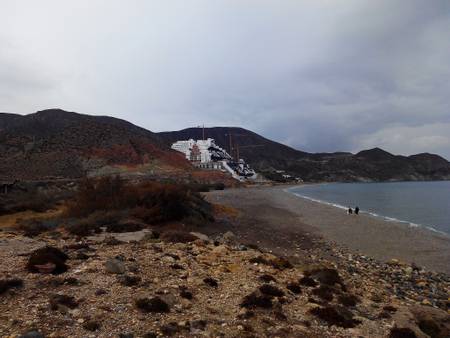 playa-de-la-galera-carboneras-andalusia beach