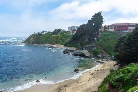 playa-la-tortuga-quintero-valparaiso-region beach