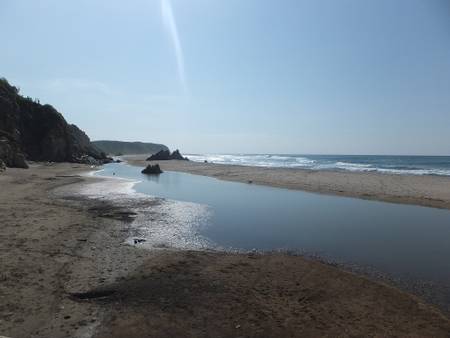 playa-la-bocana-barra-copalita-oaxaca beach