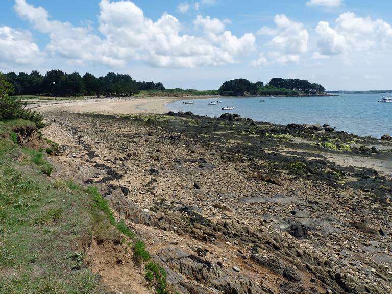 plage-de-brouel-ile-d'arz-brittany beach