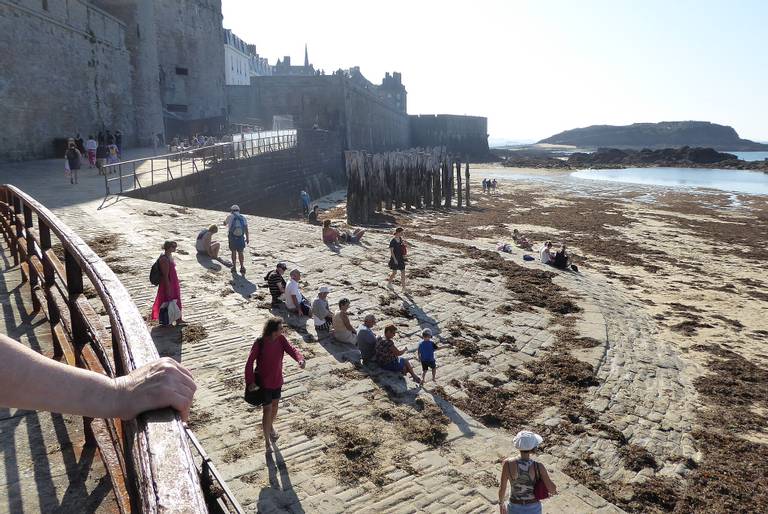 plage-de-l'eventail-saint-malo beach