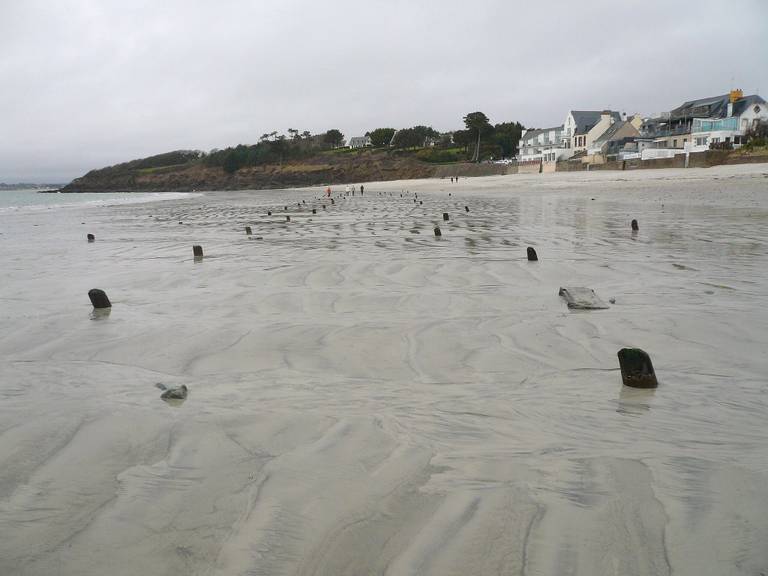 plage-des-sables-blancs-concarneau-brittany beach