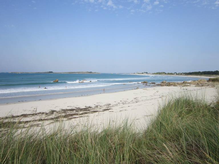 plage-du-dossen-santec-brittany beach