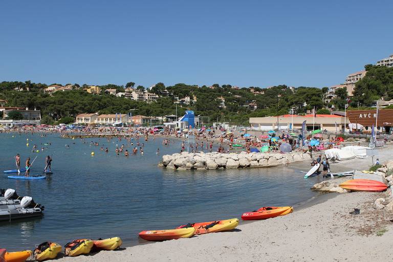 plage-du-rouet-carry-le-rouet-provence-alpes-c%C3%B4te-dazur beach