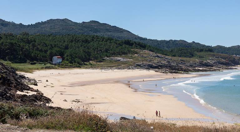 praia-de-area-longa-porto-do-son-galicia beach