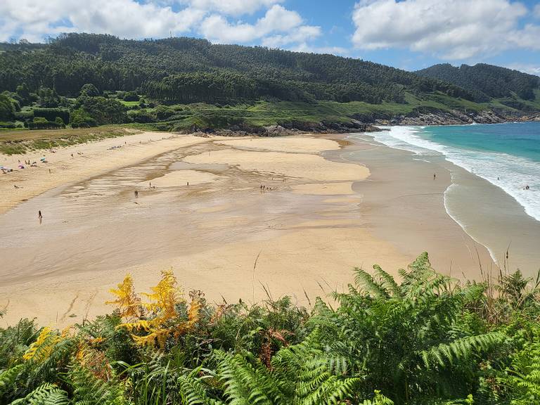 praia-de-esteiro-xuances-galicia beach